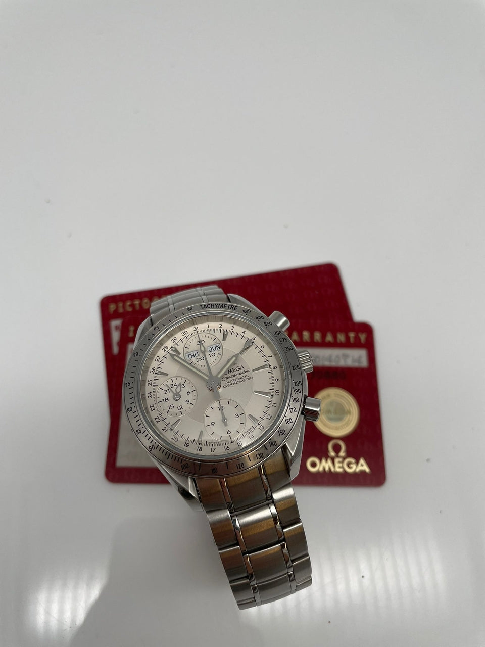 Omega Speedmaster Day Date 40mm Automatik  32213000 - Papiere und oder Lieferumfang