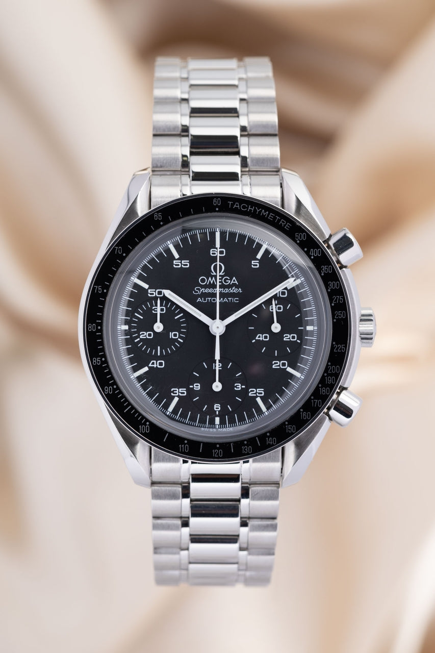 Omega Speedmaster Reduced 39mm Automatik 35105000 - Thumbnail