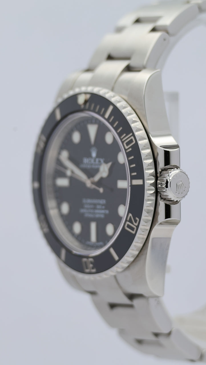 Rolex Submariner No Date 40mm Automatik Herrenuhr 114060 Box + og. Papiere