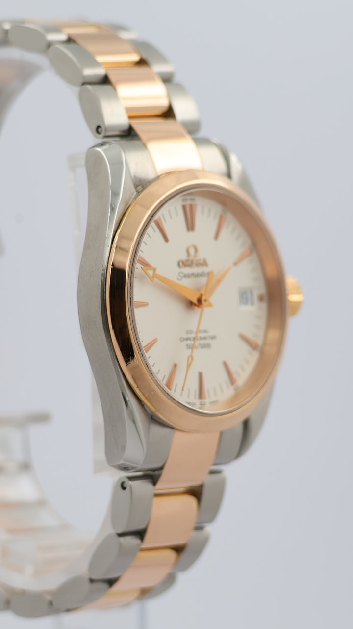 Omega Seamaster Aqua Terra Stahl/Gold 36mm Automatik 23043000 - Detailansicht 8