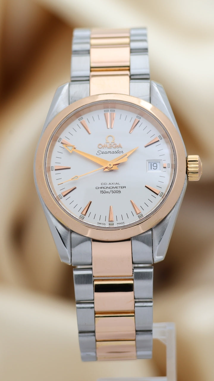 Omega Seamaster Aqua Terra Stahl/Gold 36mm Automatik 23043000 - Thumbnail