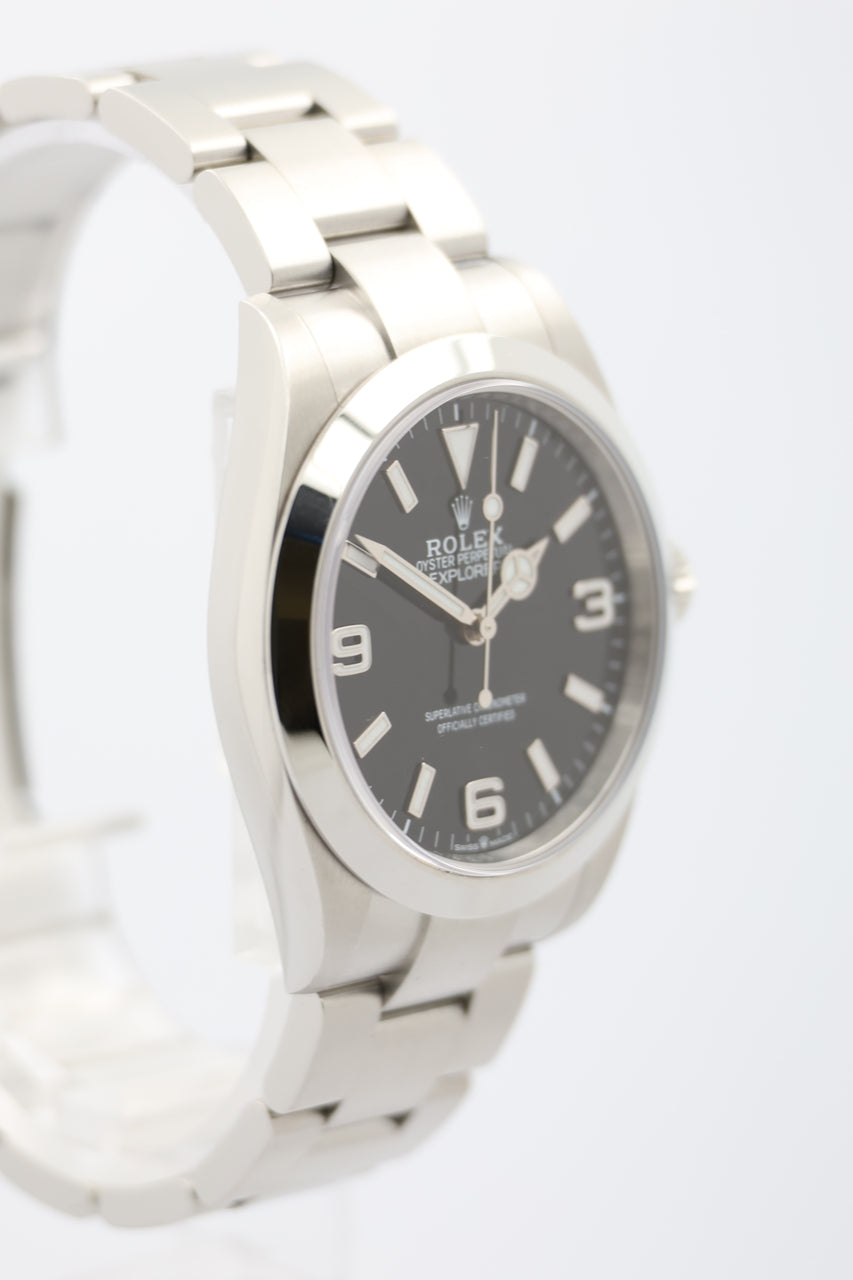 Rolex Explorer 40mm Automatik Herrenuhr 224270 - Detailansicht 2