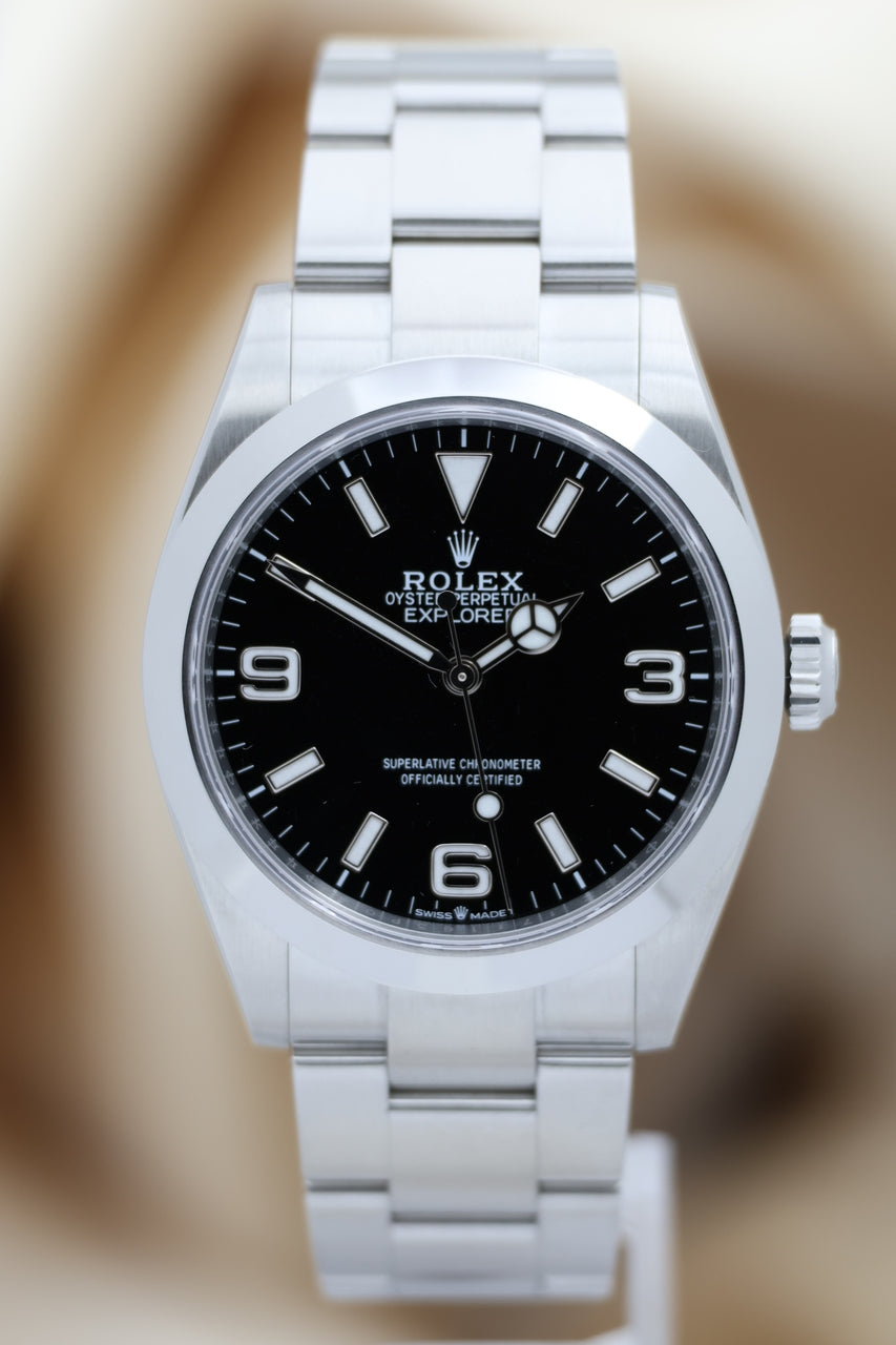 Rolex Explorer 40mm Automatik Herrenuhr 224270 - Thumbnail