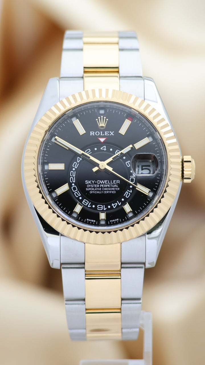 Rolex Sky-Dweller Automatik Herrenuhr Stahl/Gold  326933 - Thumbnail