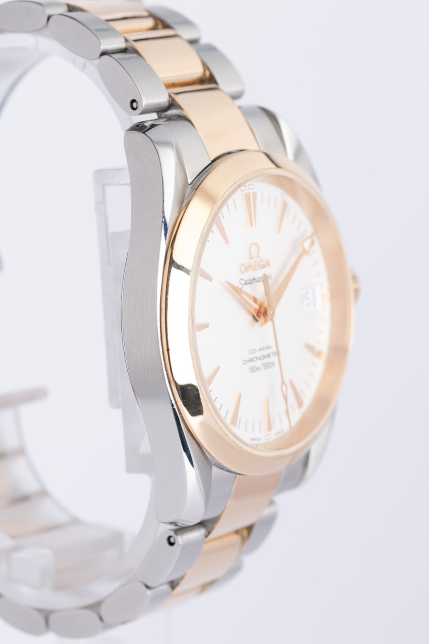 Omega Seamaster Aqua Terra Stahl/Gold 36mm Automatik 23043000 - Detailansicht 2