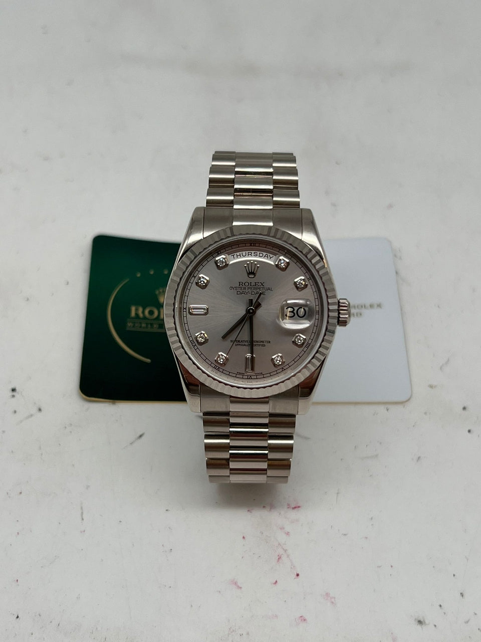 Rolex Rolex Day-Date 36 Automatik  118239 - Papiere und oder Lieferumfang