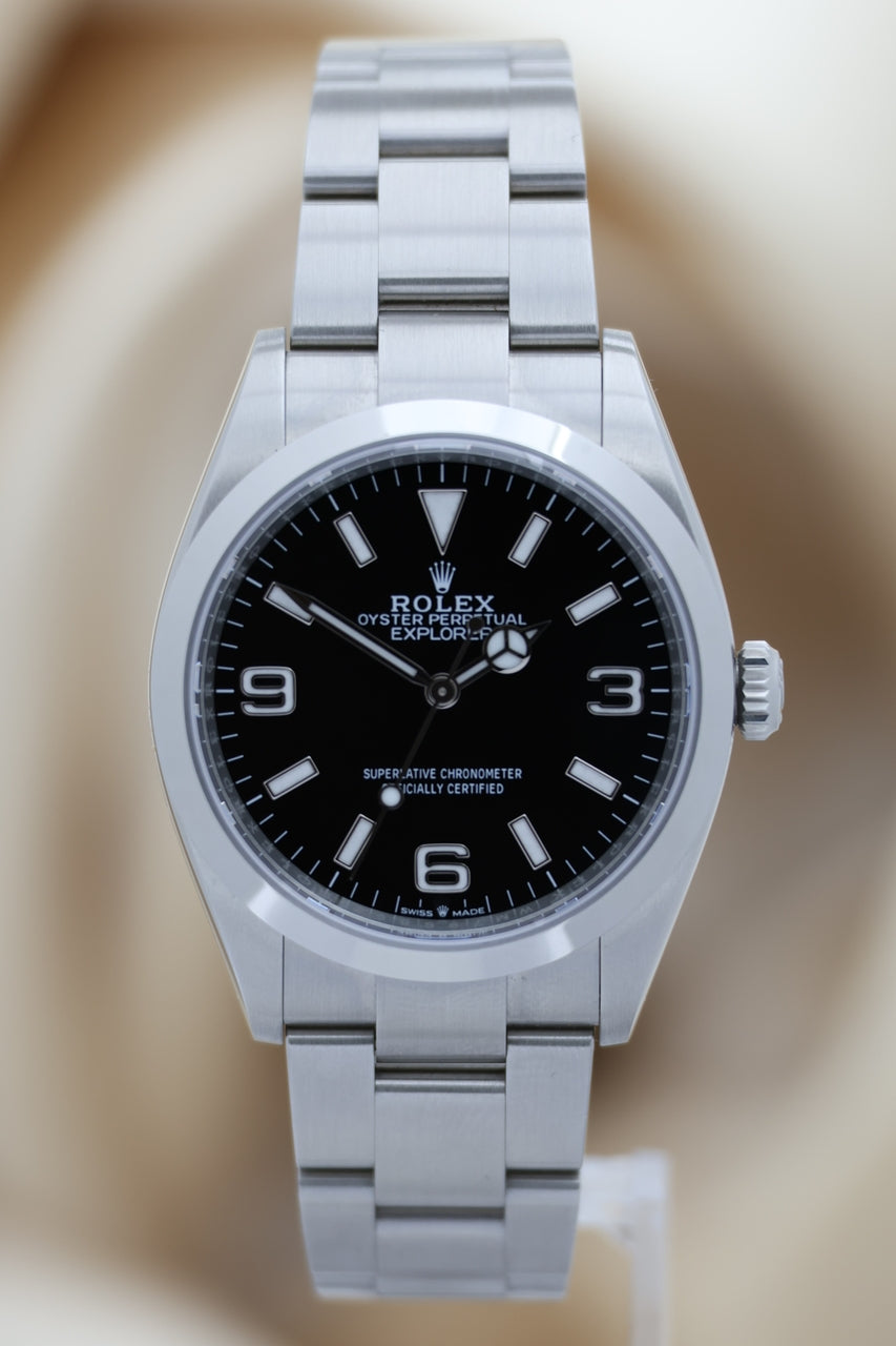 Rolex Explorer 36mm Automatik LC100 124270 - Thumbnail