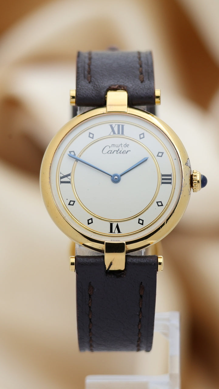 Cartier Vendome Vermeil Must Cartier Lady 590003 - Thumbnail