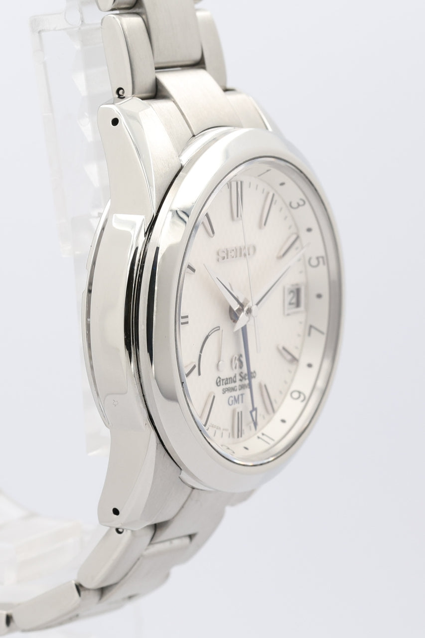 Grand Seiko Spring Drive GMT 39mm Herrenuhr SBGE009 - Detailansicht 1