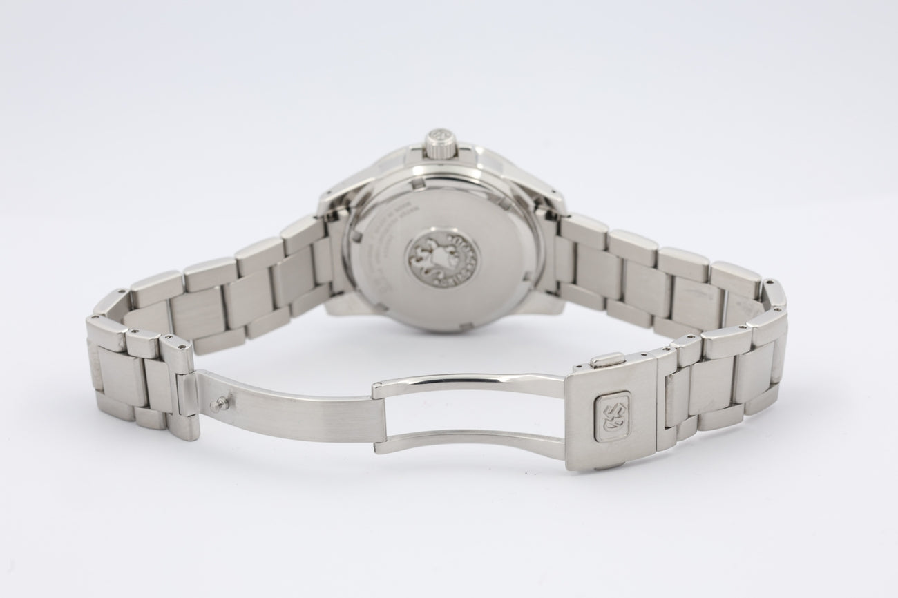 Grand Seiko Spring Drive GMT 39mm Herrenuhr SBGE009 - Detailansicht 8