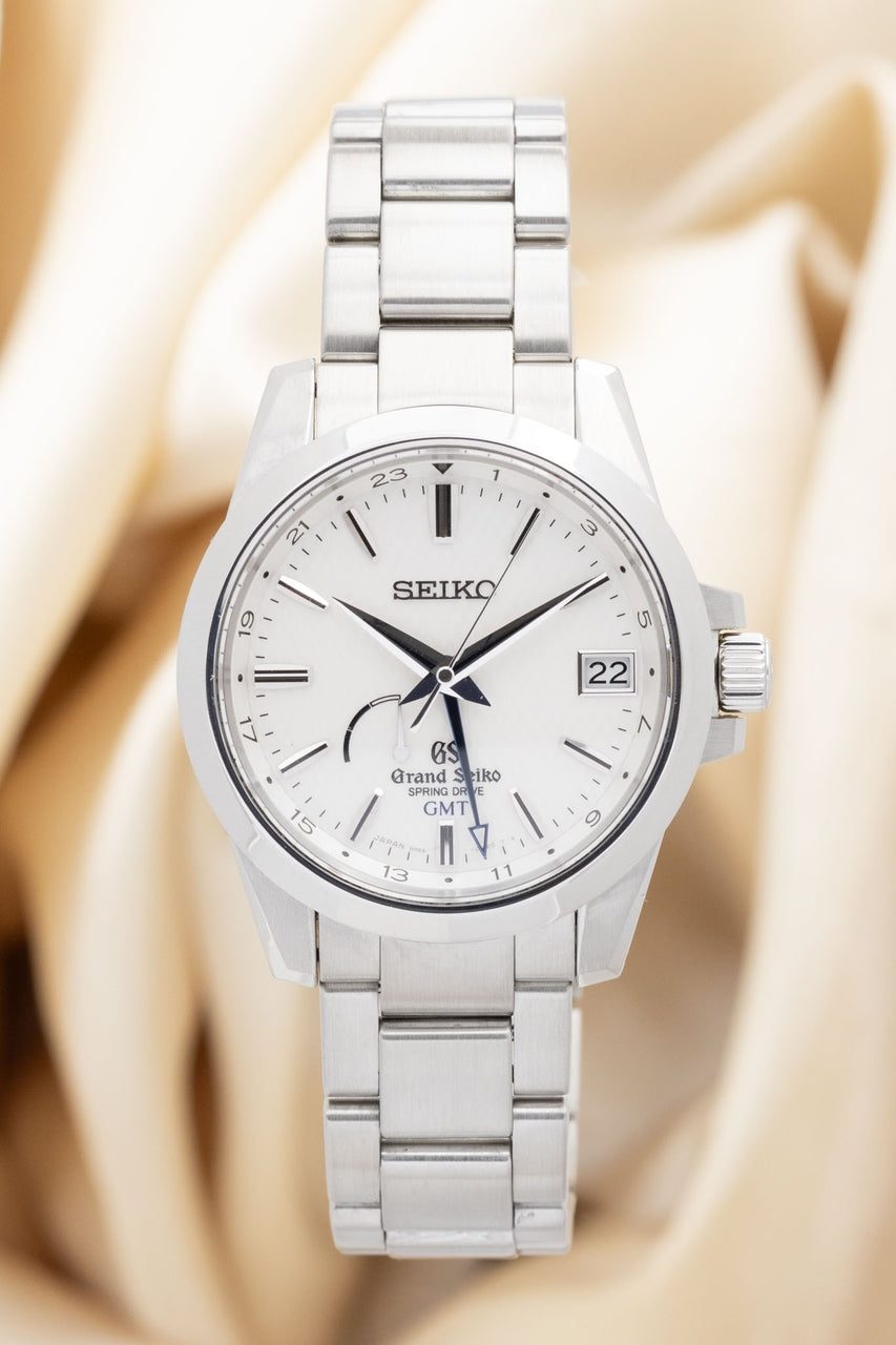 Grand Seiko Spring Drive GMT 39mm Herrenuhr SBGE009 - Thumbnail