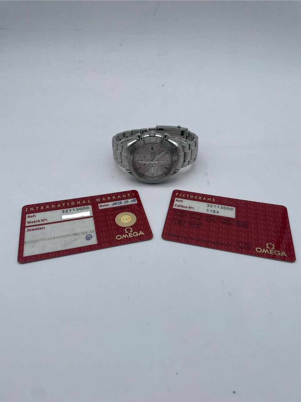 Omega Speedmaster Date 40mm Automatik 32113000 - Papers and documentation