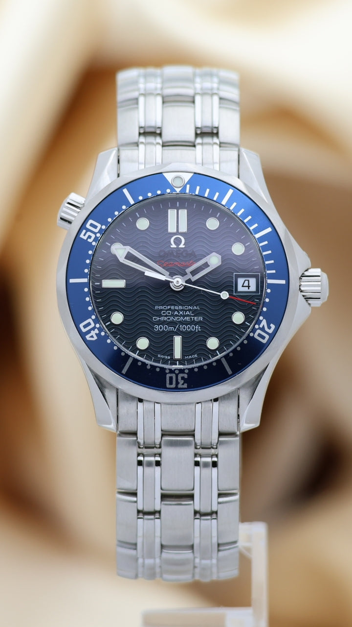 Omega Seamaster Diver 300m 36mm Automatik Herrenuhr 22228000 - Thumbnail