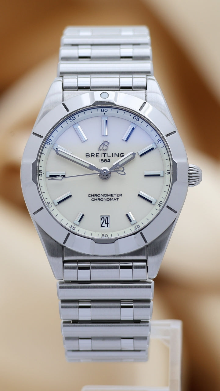 Breitling Chronomat 32mm Quarz Damenuhr A77310 - Main product image