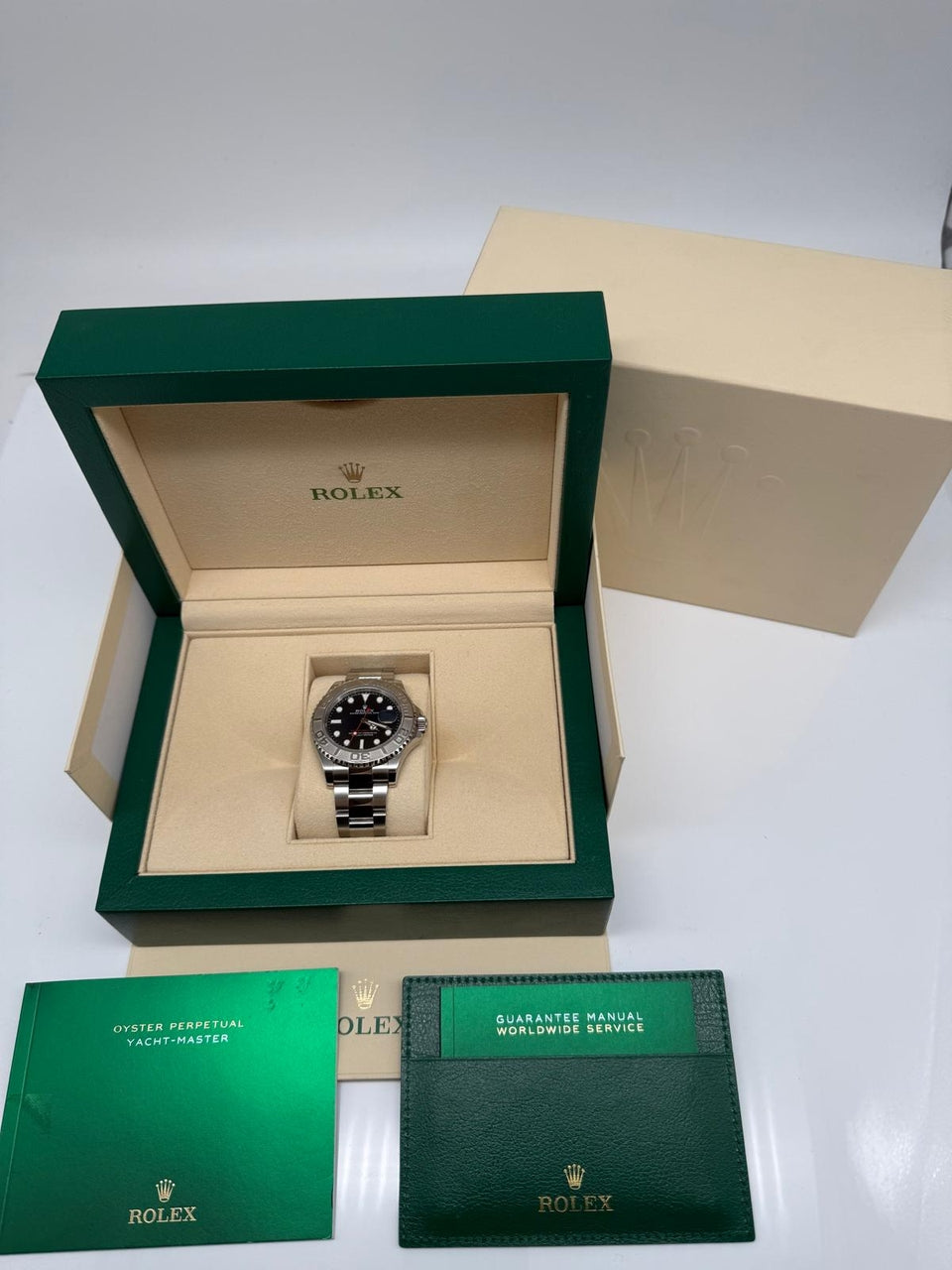 Rolex Yacht-Master Automatik Herrenuhr Stahl 40mm 126622 - Papers and documentation