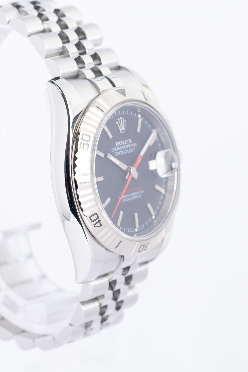 Rolex Datejust Turn-O-Graph 36mm Automatik Herrenuhr  116264 - Detailansicht 1