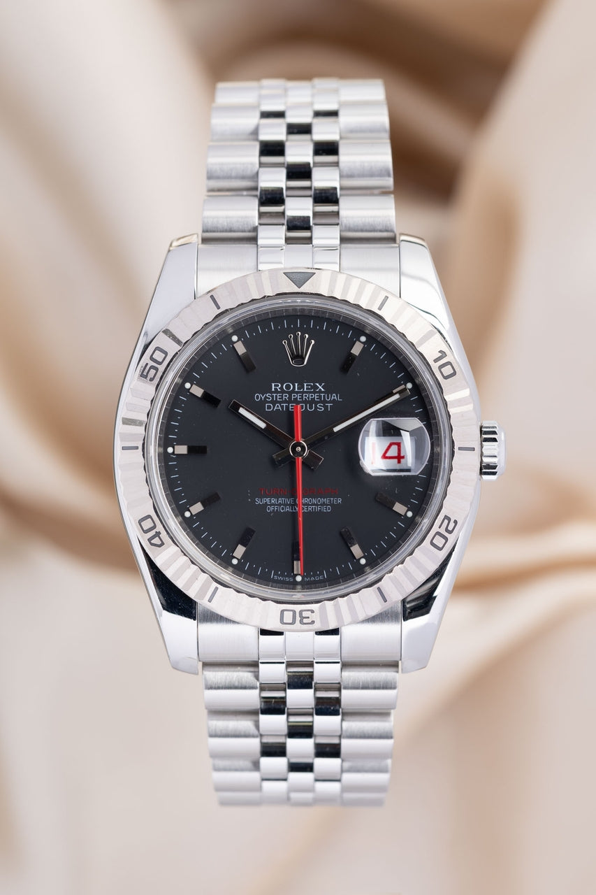 Rolex Datejust Turn-O-Graph 36mm Automatik Herrenuhr  116264 - Thumbnail