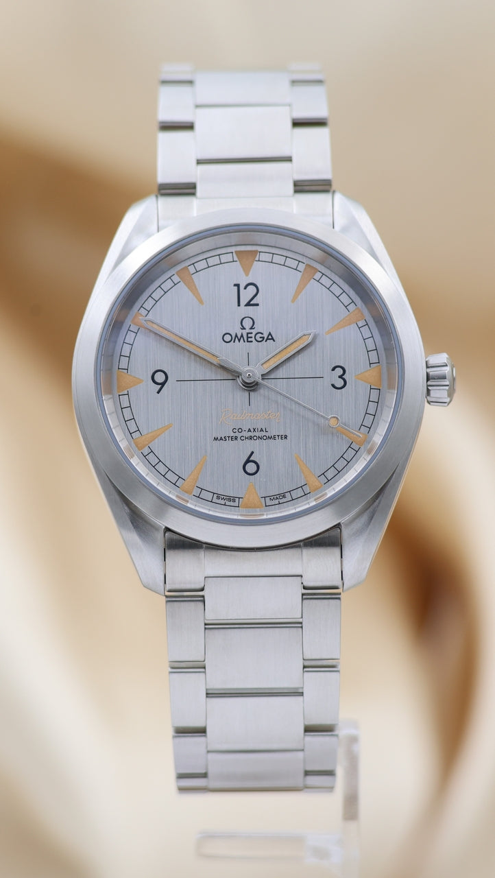 Omega Seamaster Railmaster Automatik 40mm NEU 22010402006001 - Thumbnail