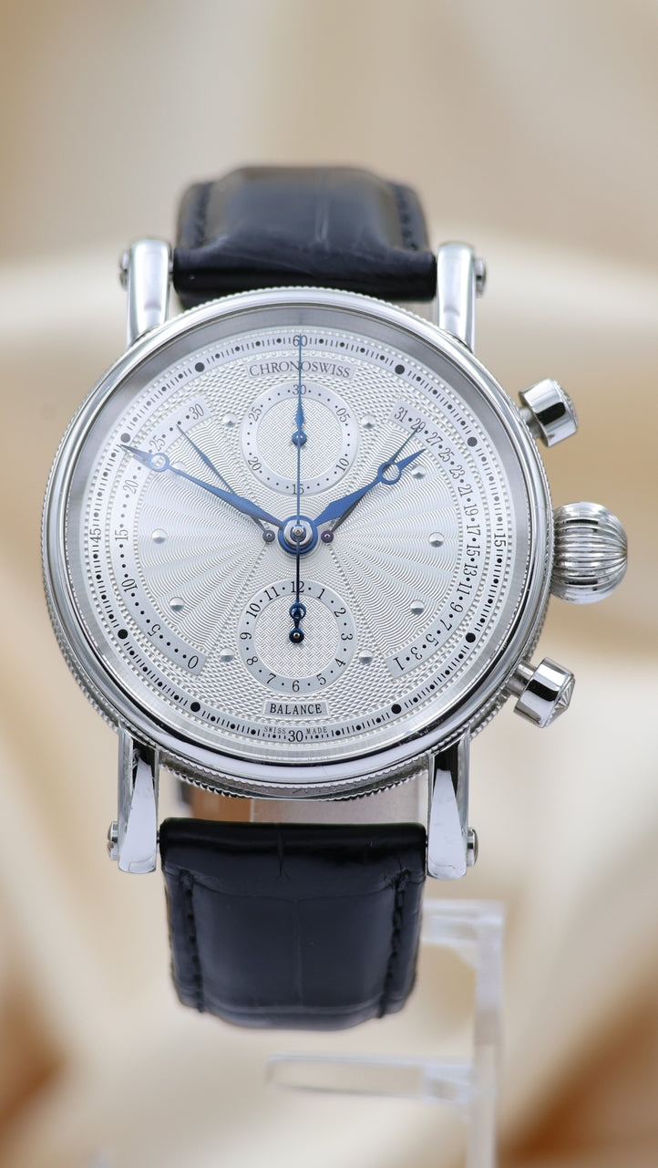 Chronoswiss Sirius Chronograph Retrograde Automatik Herrenuhr CH7543 - Thumbnail