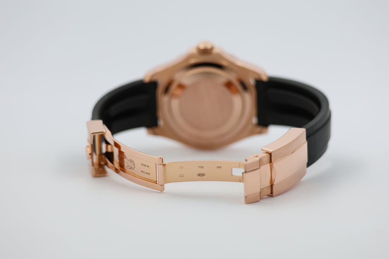 Rolex Yacht-Master Oysterflex 37mm Roségold Automatik 268655 - Detailansicht 6