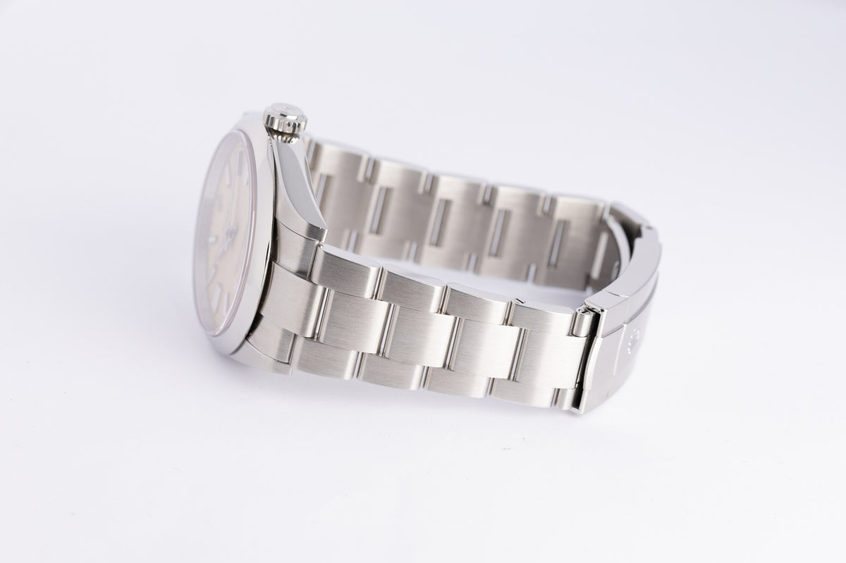 Rolex Oyster Perpetual 41 Automatik Herrenuhr Beige" 134300 - Detailansicht 5