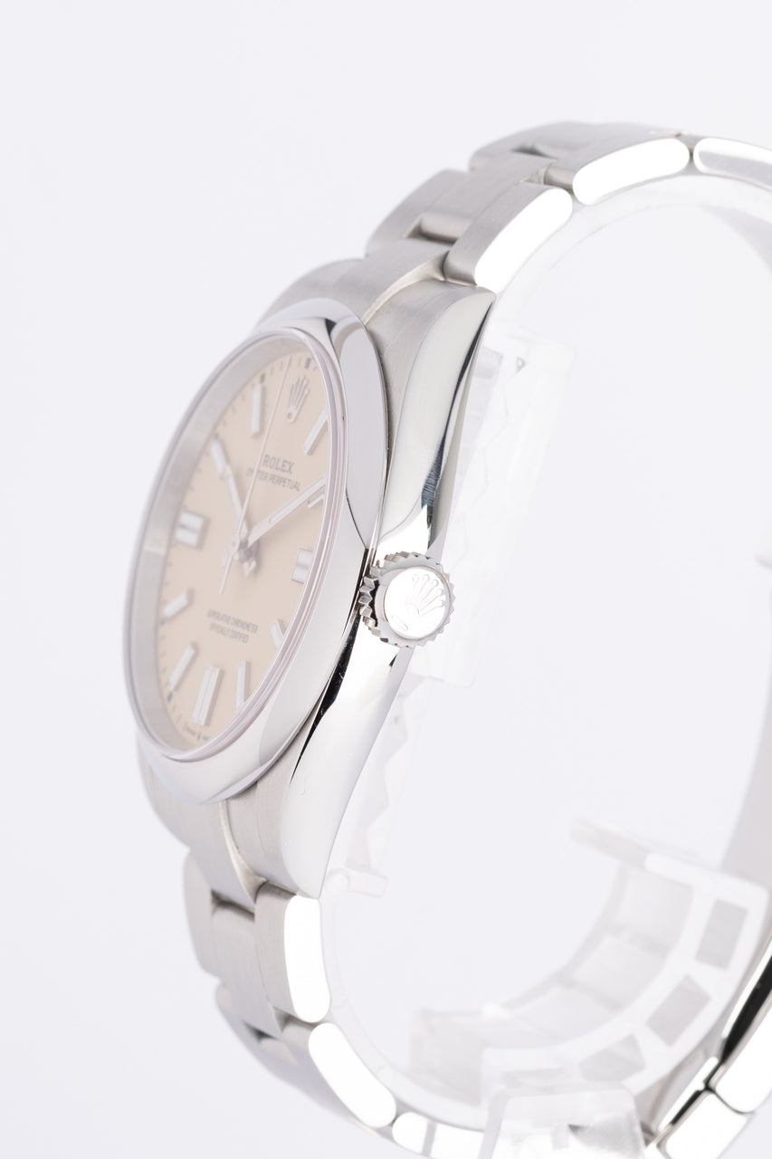 Rolex Oyster Perpetual 41 Automatik Herrenuhr Beige" 134300 - Detailansicht 2