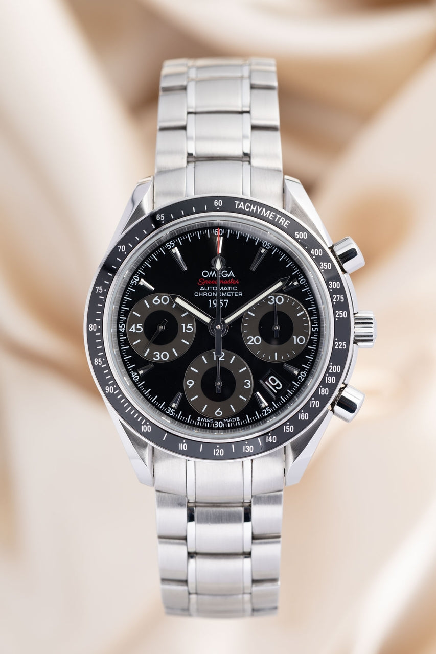 Omega Speedmaster Date "1957" Automatik Herrenuhr 32330404001001 - Thumbnail