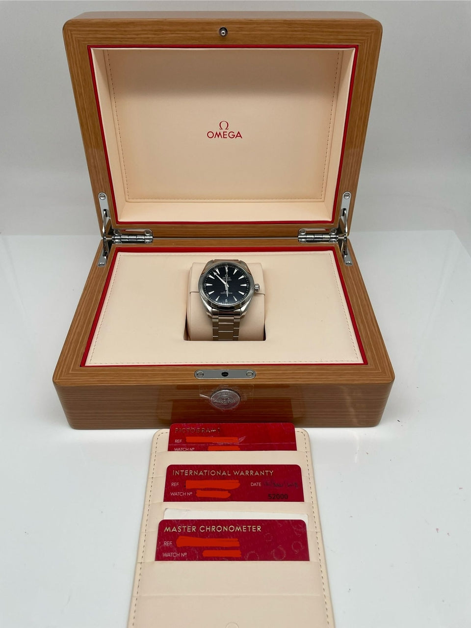 Omega Seamaster Aqua Terra 41,5mm Automatik  22010412101001 - Papiere und oder Lieferumfang