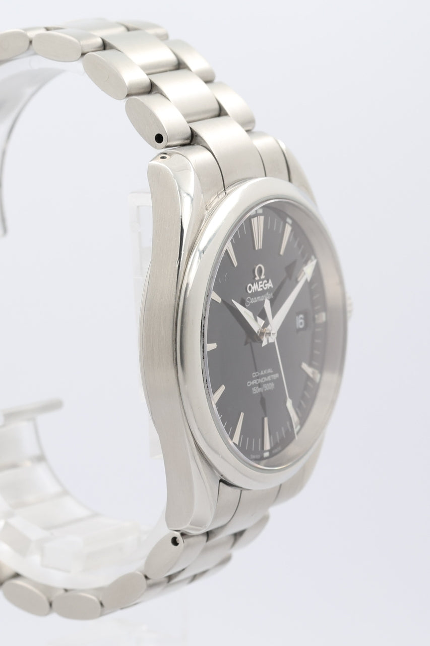 Omega Seamaster Aqua Terra Automatik 39mm Schwarz  25035000 - Detailansicht 1
