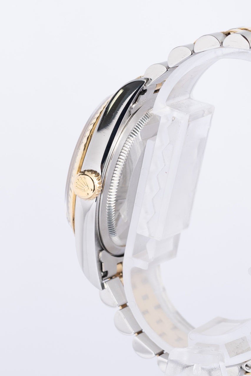 Rolex Datejust Stahl/Gold Tapestry Dial 36mm Automatik 16233 - Detailansicht 3
