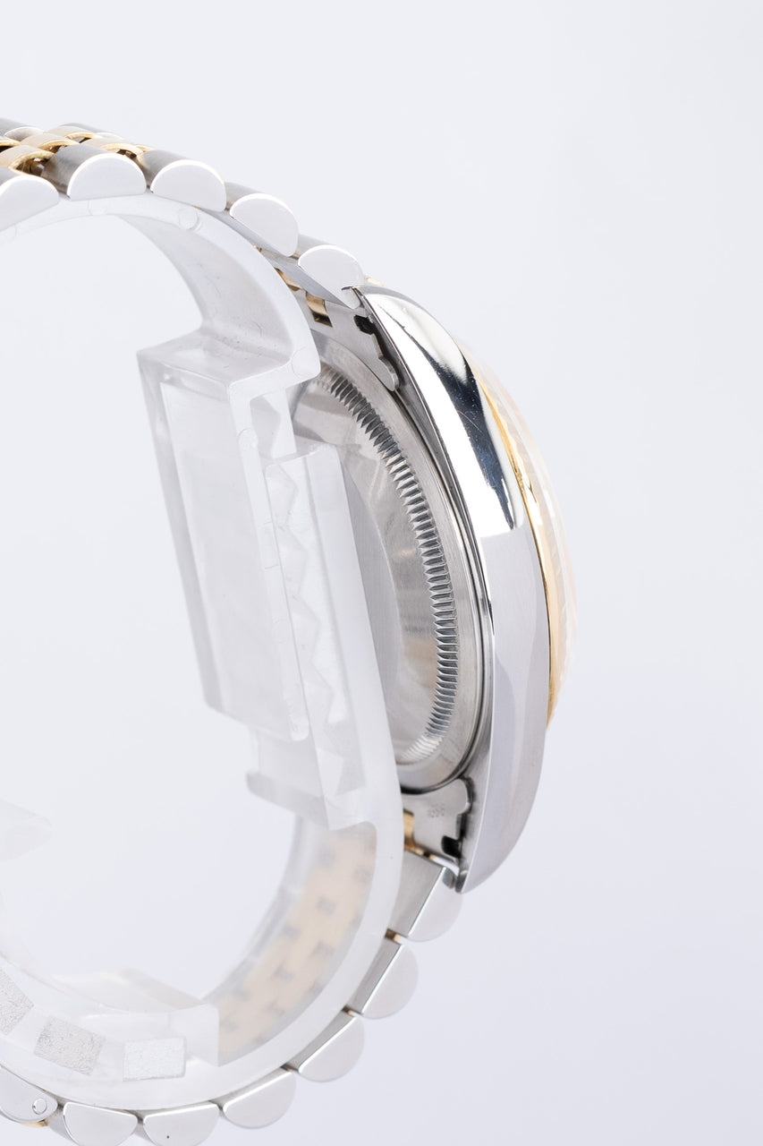 Rolex Datejust Stahl/Gold Tapestry Dial 36mm Automatik 16233 - Detailansicht 4