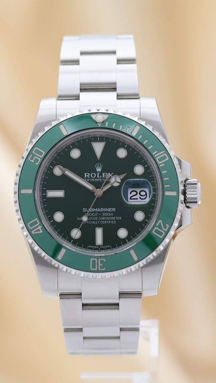 Rolex Submariner Date 'Hulk' Automatik 40mm 116610LV - Thumbnail