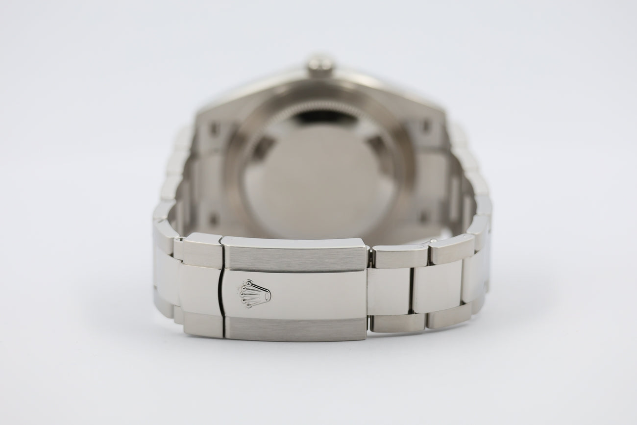 Rolex Datejust 41mm Automatik Herrenuhr "Mintgrün" 126334 - Detailansicht 5