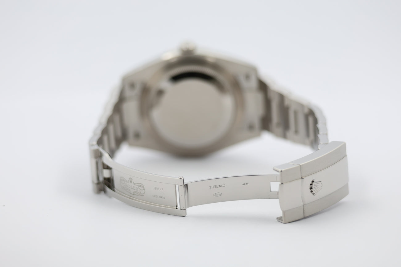 Rolex Datejust 41mm Automatik Herrenuhr "Mintgrün" 126334 - Detailansicht 6
