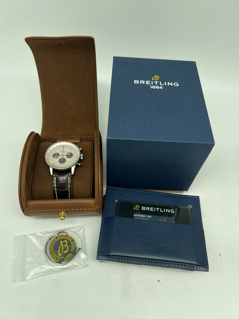 Breitling Navitimer B01 43mm Automatik  AB0121 Box + og. Papiere