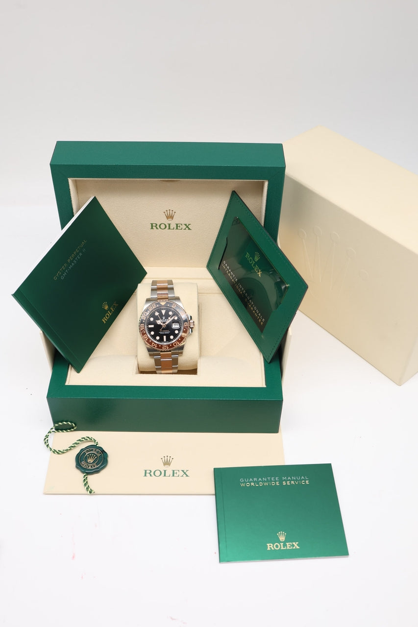 Rolex GMT-Master II 'Root Beer' 40mm Automatik 126711CHNR - Papiere und oder Lieferumfang