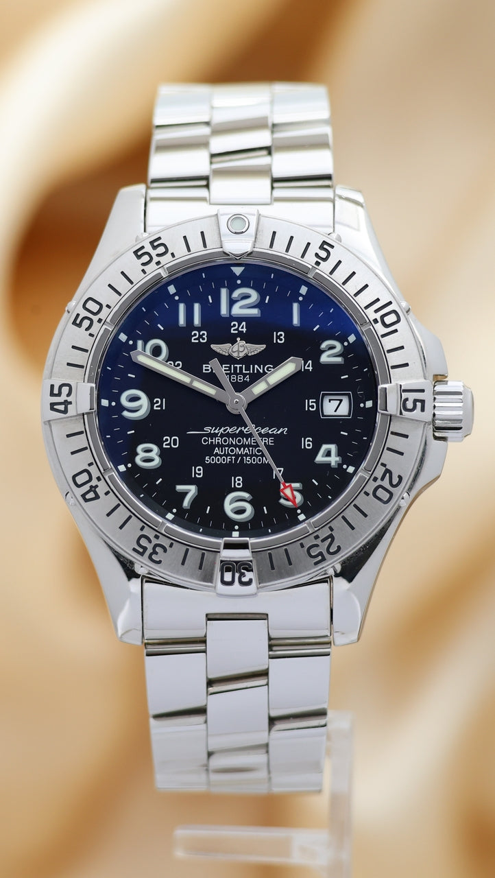 Breitling Superocean Automatik Herrenuhr 42mm A17360 - Main product image
