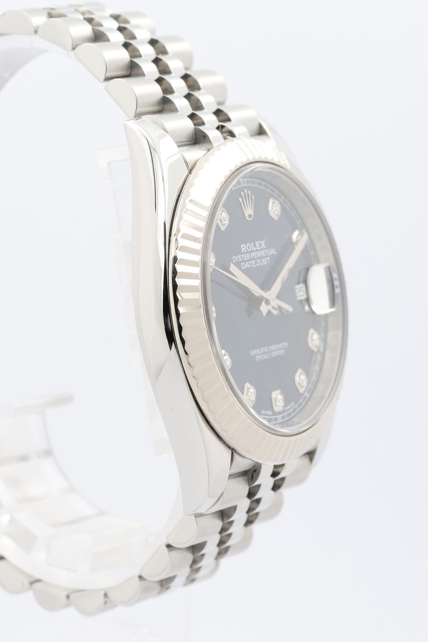 Rolex Datejust 41mm Diamond Dial Automatik Jubilee 126334 - Detailansicht 2