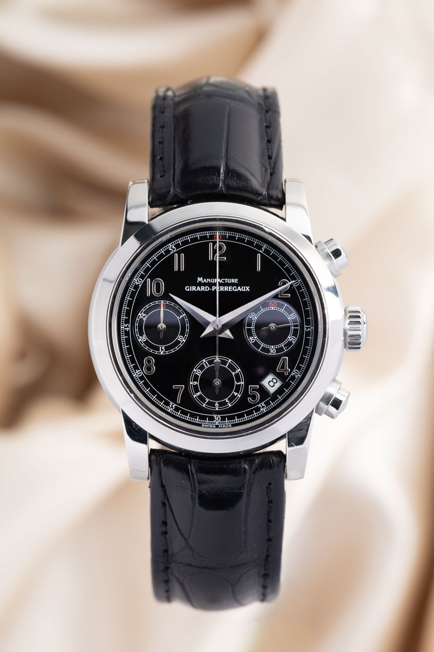 Girard Perregaux Classic Sport Chronograph 38mm Automatik 8021 - Thumbnail