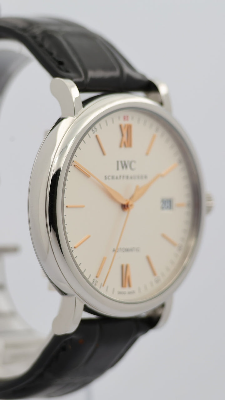 IWC Portofino Automatik 40 Herrenuhr IW356517 - Detail view 7