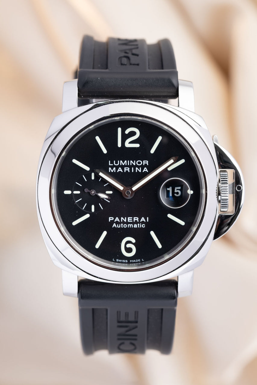 Panerai Luminor Marina Automatik Herrenuhr 44mm PAM00104 - Thumbnail