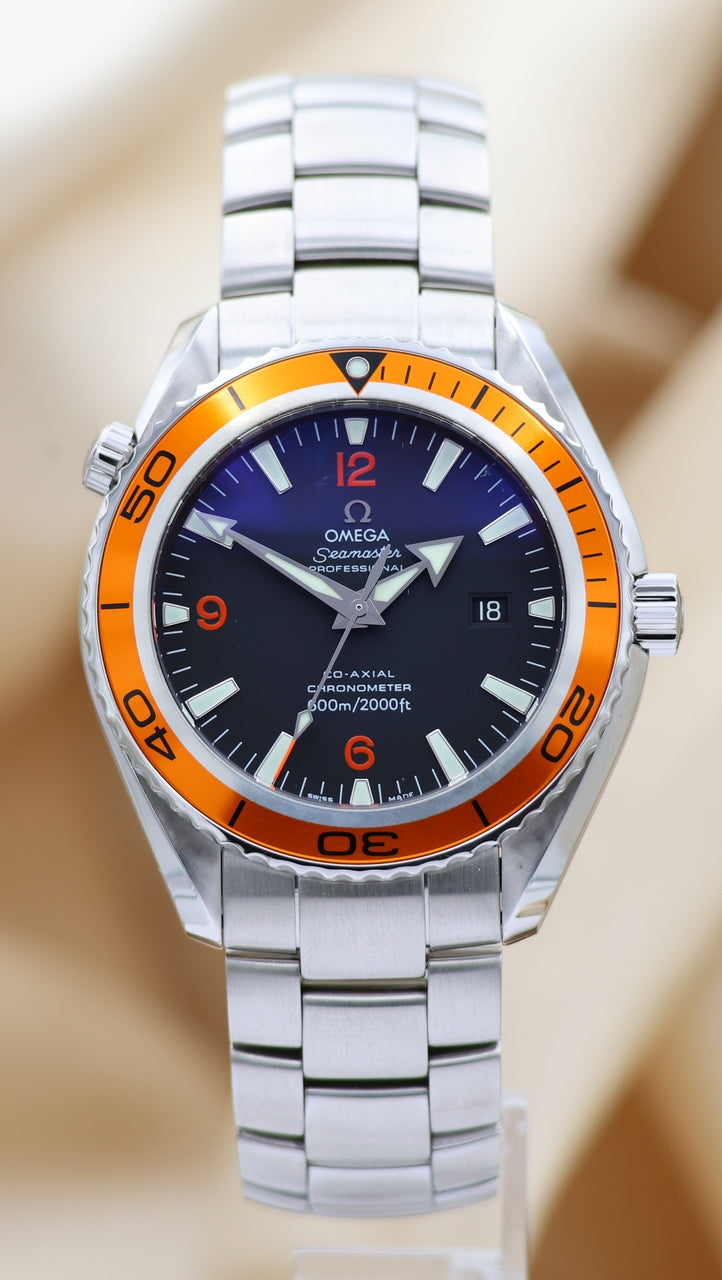 Omega Seamaster Planet Ocean 45,5mm Automatik  22085000 Box + og. Papiere