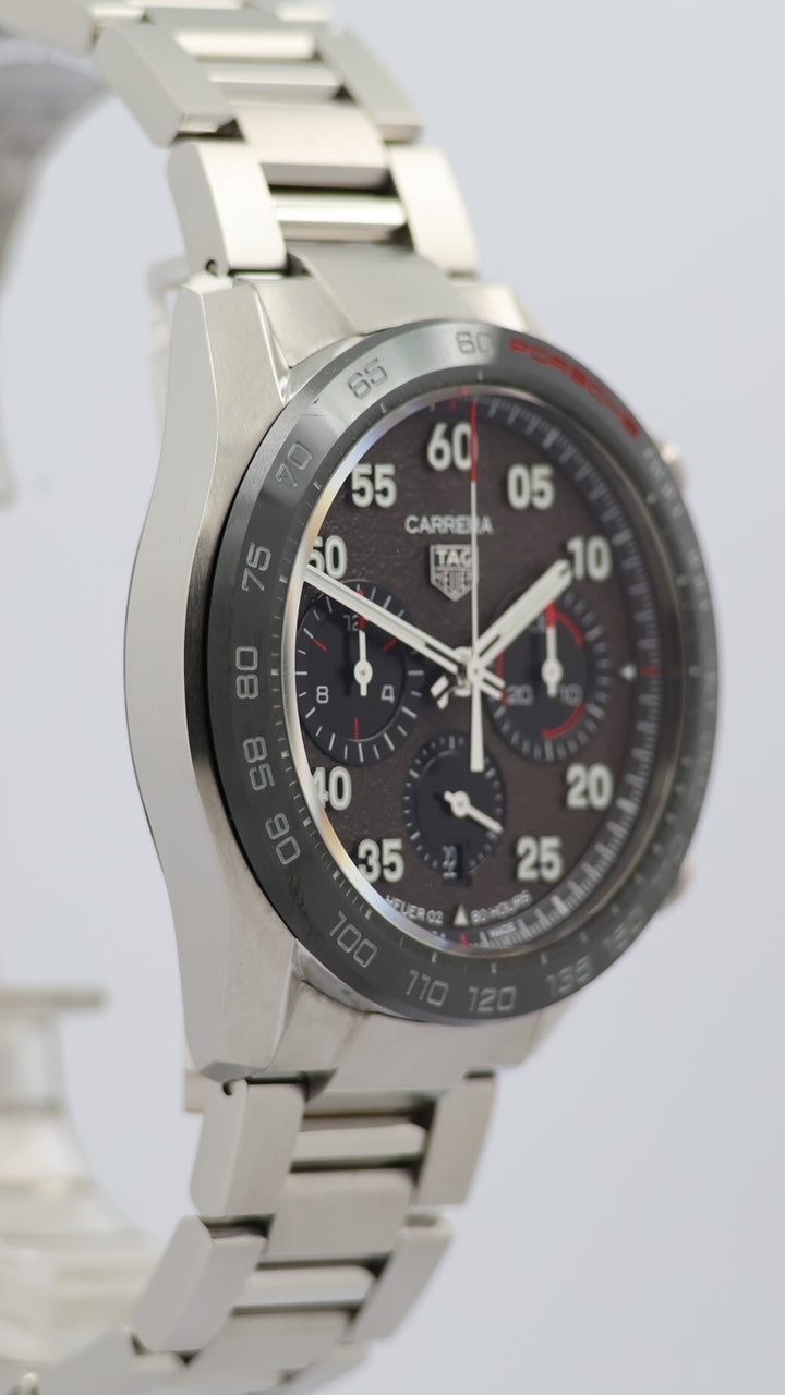 Tag Heuer Carrera Porsche Chronograph Special Edition 44mm Automatik CBN2A1F - Detailansicht 8