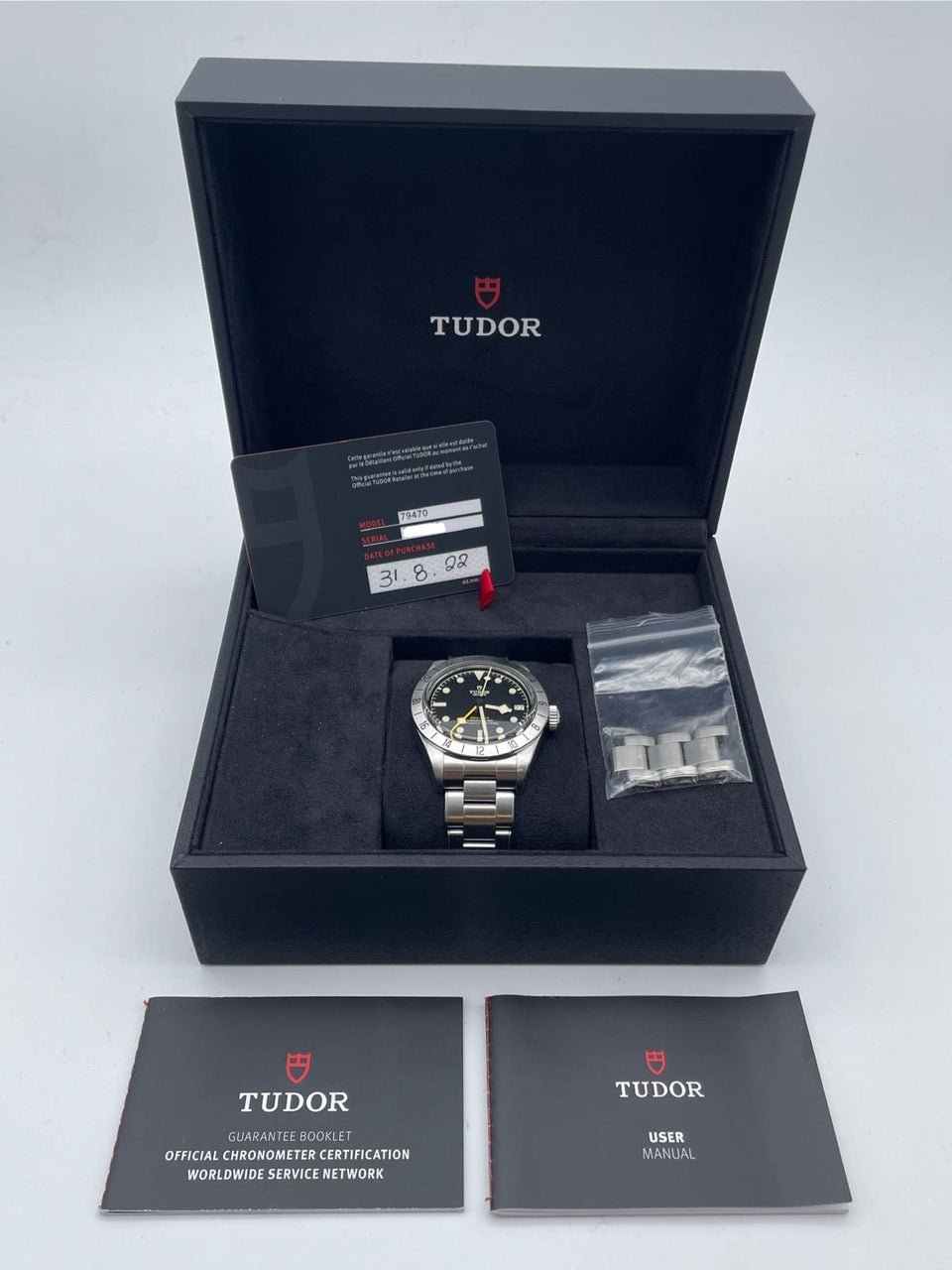 Tudor Black Bay Pro 39mm Automatik 79470 - Papers and documentation
