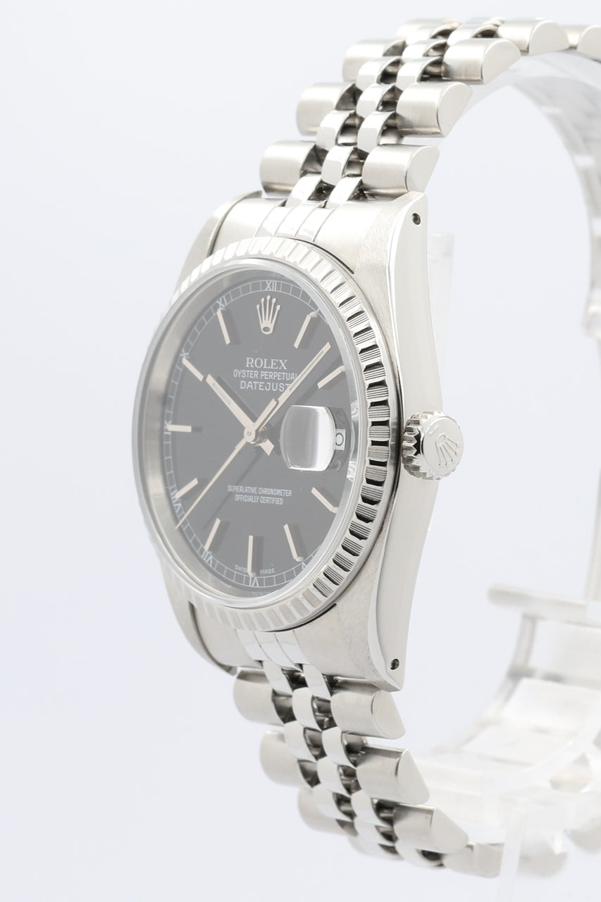 Rolex Datejust 36mm Automatik Herrenuhr LC100 16220 - Detailansicht 2