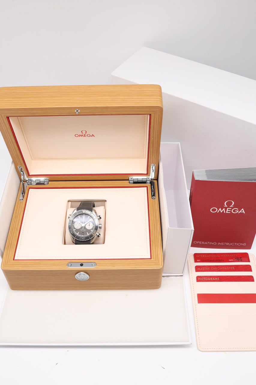 Omega Seamaster Planet Ocean 600M Chronograph 21532465101004 - Papiere und oder Lieferumfang