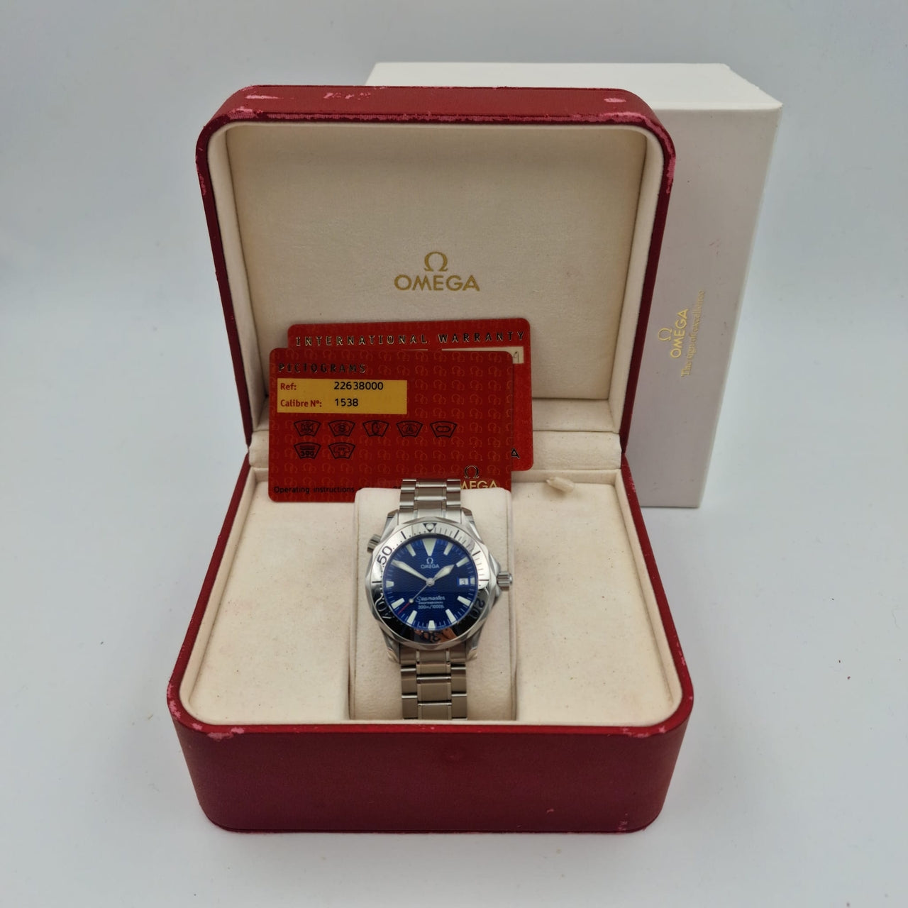 Omega Seamaster Diver 300M Quarz 36mm 22638000 - Papiere und oder Lieferumfang