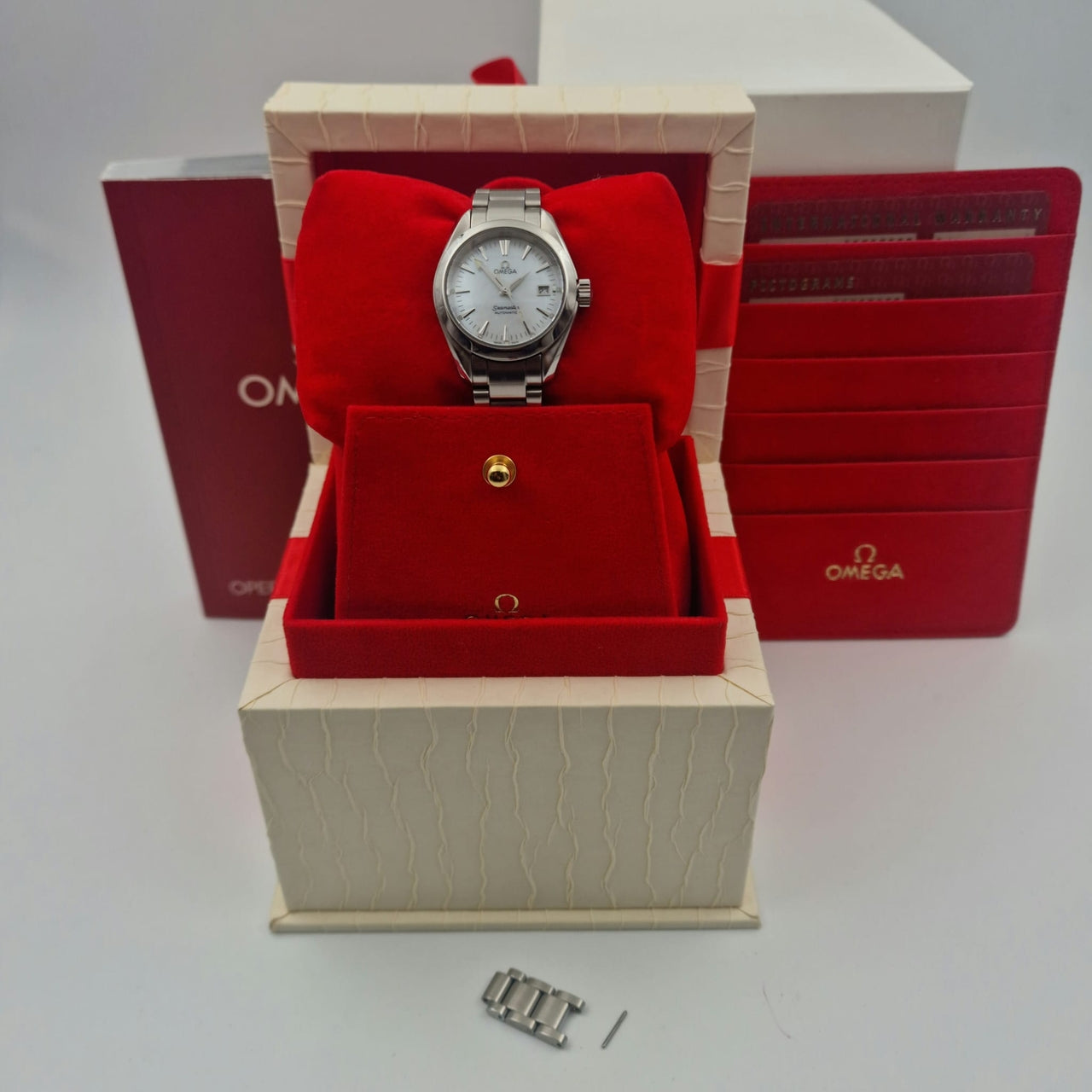 Omega Seamaster Aqua Terra 29mm  25737000 - Papiere und oder Lieferumfang