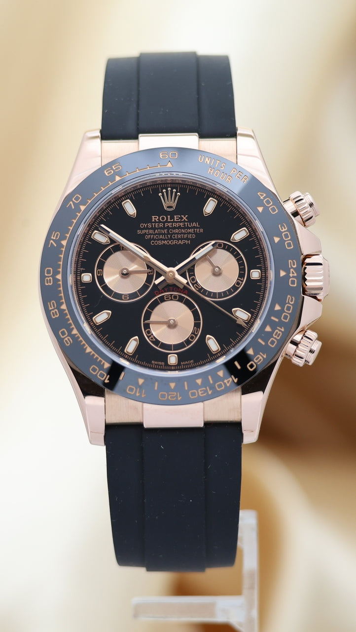 Rolex Daytona Automatik Herrenuhr Oysterflex 40mm 116515LN - Thumbnail