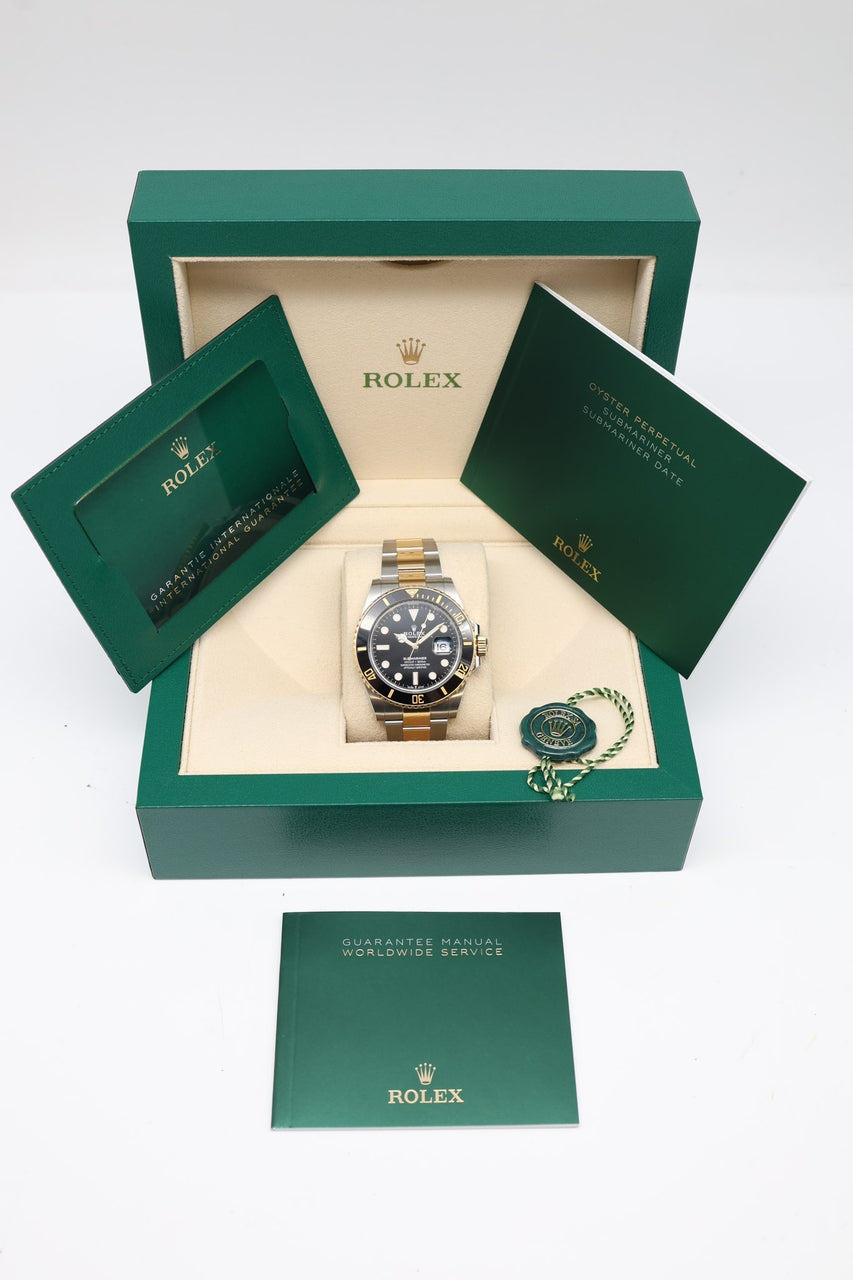 Rolex Submariner Date Stahl/Gold 41mm Automatik 126613LN - Papiere und oder Lieferumfang